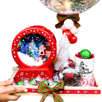 Crystal Balloon Christmas Gift Box: Elegance and Festive Cheer